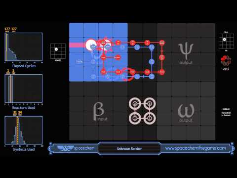 SpaceChem - Unknown Sender (127/1/34)