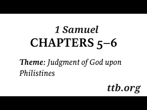 1 Samuel Chapter 5-6 (Bible Study)