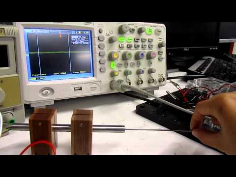 LVDT sensor in action