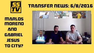 SSTV - Transfer Talk. Marlos Moreno , Gabriel Jesus, and more.