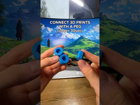 How to connect 3d prints inside your slicer