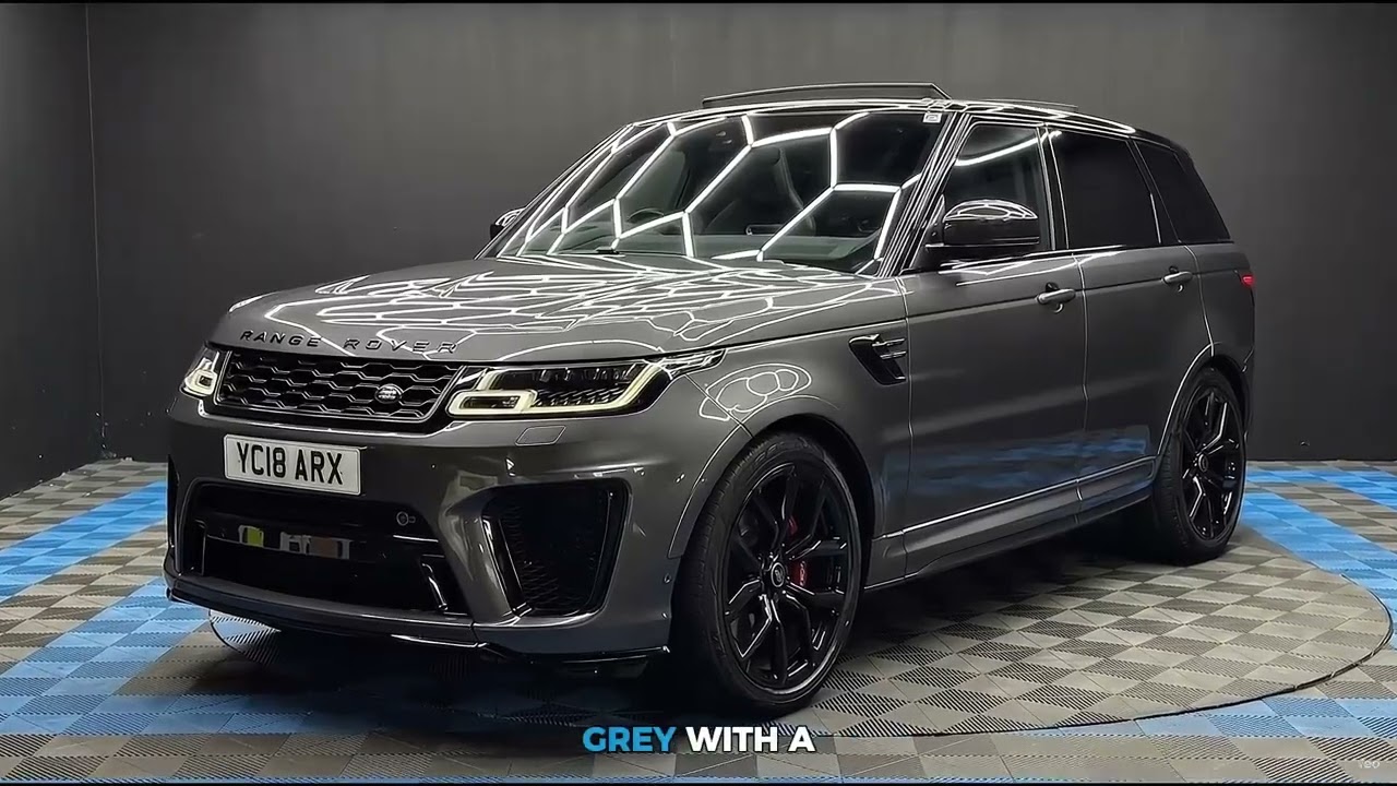 Video tour of the Land Rover Range Rover Sport 5.0 P575 V8 SVR Auto 4WD Euro 6 (s/s) 5dr