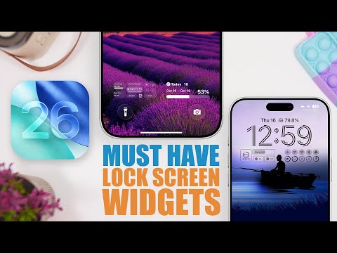 Best iOS 26 Lock Screen WIDGETS - You Must Have !