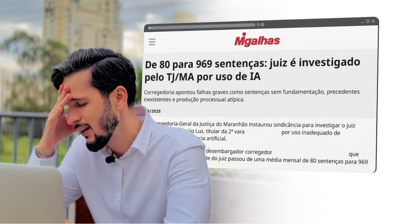 Juiz é investigado por usar IA