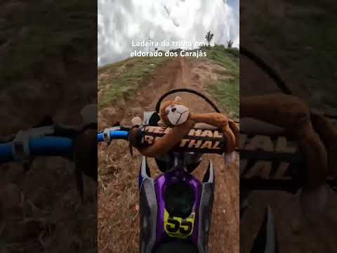 Ladeira da trilha em eldorado dos Carajás Pará