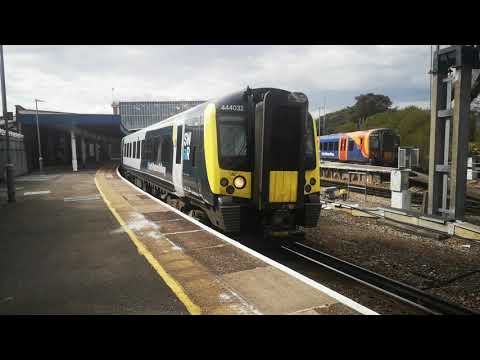 Swr double class 444 doing Bournemouth to London Waterloo