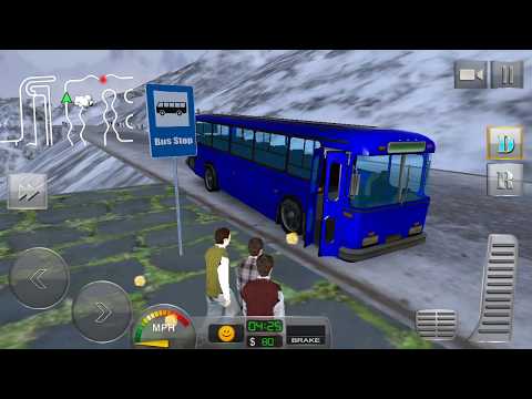 Bus Driver 3D Hill Station Android Gameplay #1