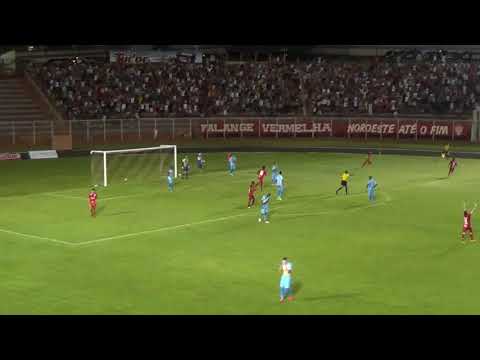 Lance do gol do Noroeste contra o Marília