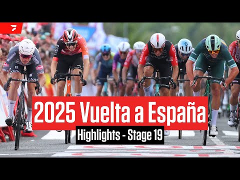 Vuelta a España 2025 Stage 19 Highlights