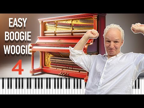 The Joy Of Easy Boogie Woogie in G, Piano Lesson, part 4