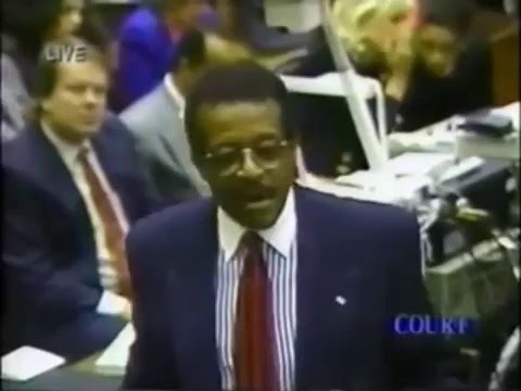 O.J. Simpson Trial Johnnie Cochran Closing Argument - Part 10