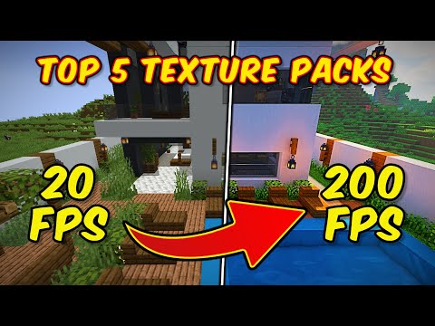 Top 5 Best FPS Boosting Texture Packs Minecraft 1.19 (2023)