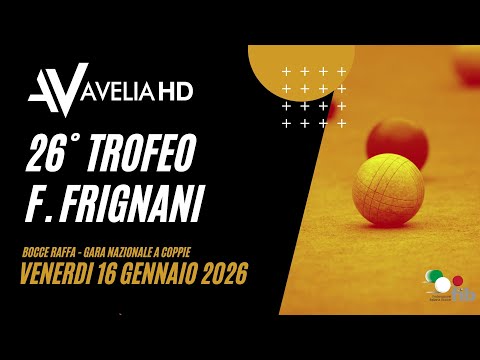 26° TROFEO F. FRIGNANI (2026)