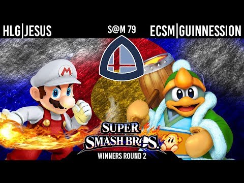 Sm4sh@Mines 79 - HLG|Jesus (Mario) Vs. eCSM|GuinnessION (King Dedede) - Winners Round 2