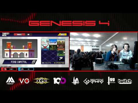 Genesis 4 - Kaos Vs. Mr. Lz - Losers Quarters - Rivals of Aether