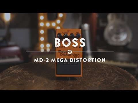 Boss MD-2 Mega Distortion Battery and Adapter Powered Tone Control Pedal image 7