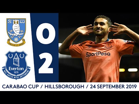 CALVERT-LEWIN AT THE DOUBLE! | CARABAO CUP HIGHLIGHTS: SHEFF WED 0-2 EVERTON