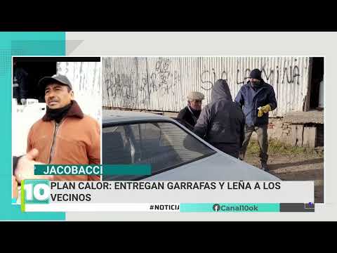 Plan Calor: entregan garrafas y leña en Jacobacci