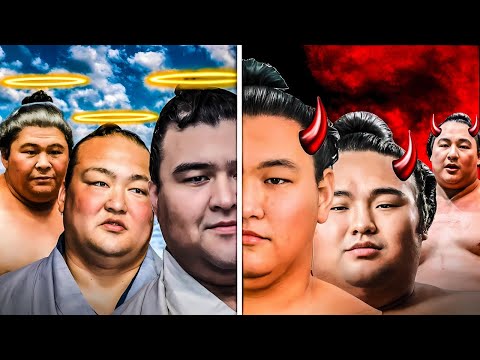 Most LOVED Vs Most HATED Sumo Wrestlers