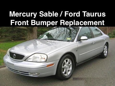 2000 - 05 Mercury Sable / Ford Taurus Front Bumper Replacement