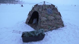 На рыбалку с автономным отопителем из Китая