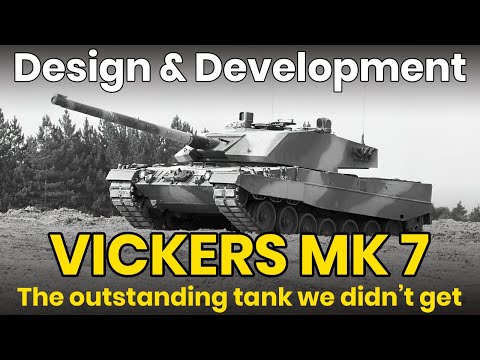 Vickers Mk 7 - Leopard 2 hybrid: Tank Design & Development