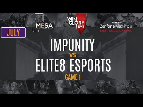 MeSA Vainglory July 2018: Impunity Vs ELITE8 eSports Game 1