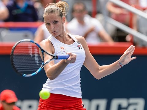 2016 Western and Southern Open Second Round | Karolina Pliskova vs Jelena Ostapenko | WTA Highlights