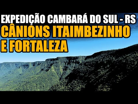 Explorando os Cânions Itaimbezinho e Fortaleza em Cambará do Sul (Parte 1)