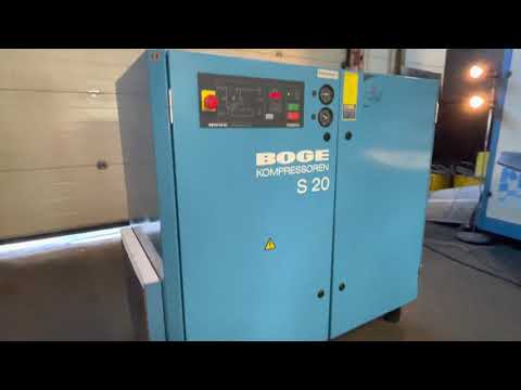 Schraubenkompressor Boge S20 - Nr. 380