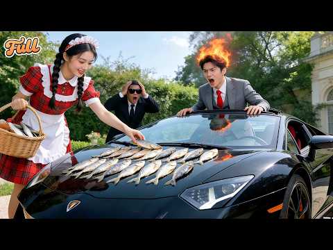 CEO Banned Anyone From Touching His Expensive Car!Until A Rural Maid Dried Fish On It!Is She Crazy?!