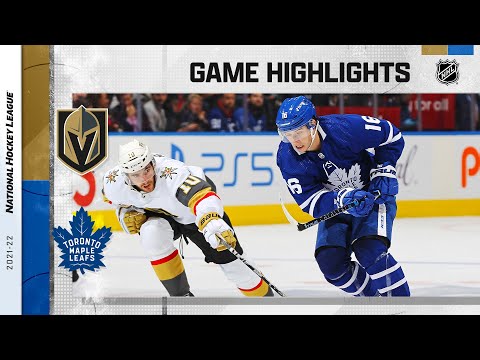 Golden Knights @ Maple Leafs 11/2/21 | NHL Highlights
