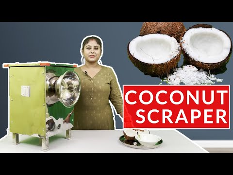 Stainless Steel Coconut Grinder Machine Electric Coconut Scraper Coconut  Grater - China Coconut Shredder, Coconut Shredding Machine