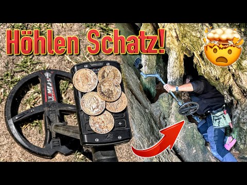 VERSTECKTER GOLDSCHATZ in einer ABGELEGENEN HÖHLE entpuppt sich als FAKE?! 🤯 (Schatzsuche)