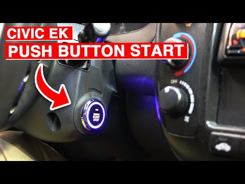 Installing Push Button Start To Project Civic EK