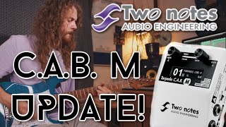 Video thumbnail for Two Notes CAB M + GAME CHANGING New Update! A MUST for GUITAR PLAYERS by Sam Bell Guitar