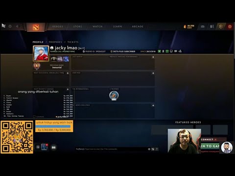 MENYAPA JACKKY KETIKA BELUM TERLALU KENAL, LANGSUNG AE IKUTIN JULIO - DOTA 2