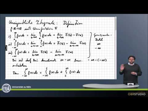 0277 Uneigentliche Integrale: Definition