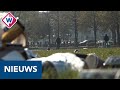 Malieveld na het bouwprotest: 'Buiten het vuil, netjes achtergelaten' - OMROEP WEST