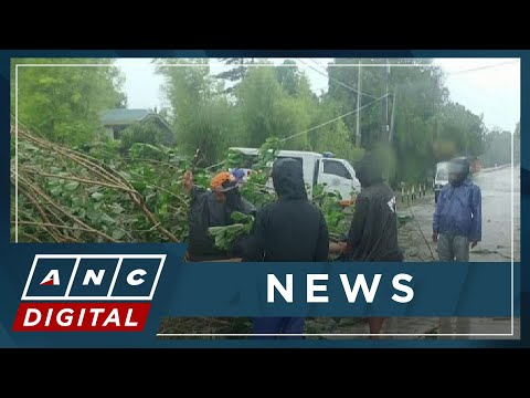 Families flee in northern Luzon as super typhoon Nando triggers floods, landslides | ANC