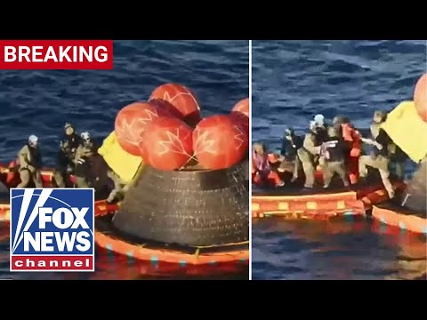 BREAKING: Artemis II crew extracted from space vessel
