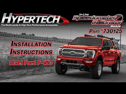 Speedometer Calibrator (730125) Installation Instructions for the 2021 F-150