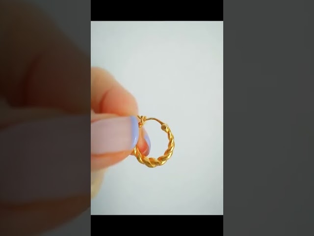 Vídeo relacionado con Pendientes de tuerca de plata de ley 925, talla única, Plata de ley, Sin piedra preciosa