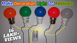Make Decoration Lights for Festivals त्यो�