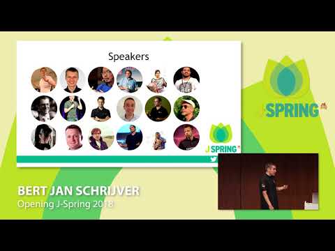 J-Spring 2018: Opening by Bert Jan Schrijver