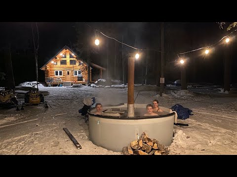Spring Break Alaskan Style at our Off Grid Cabin 2022