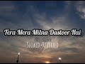 Tera Mera Milna Dastoor Hai Slowed Reverbed Lofi Atif Aslam Aesthetic Lyrics