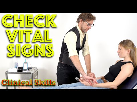 Checking a Patients Vital Signs OSCE - Clinical Skills - Dr Gill