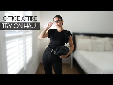 , title : 'OFFICE CAPSULE WARDROBE h&m TRY ON HAUL 2021| Office Outfits IDEAS'