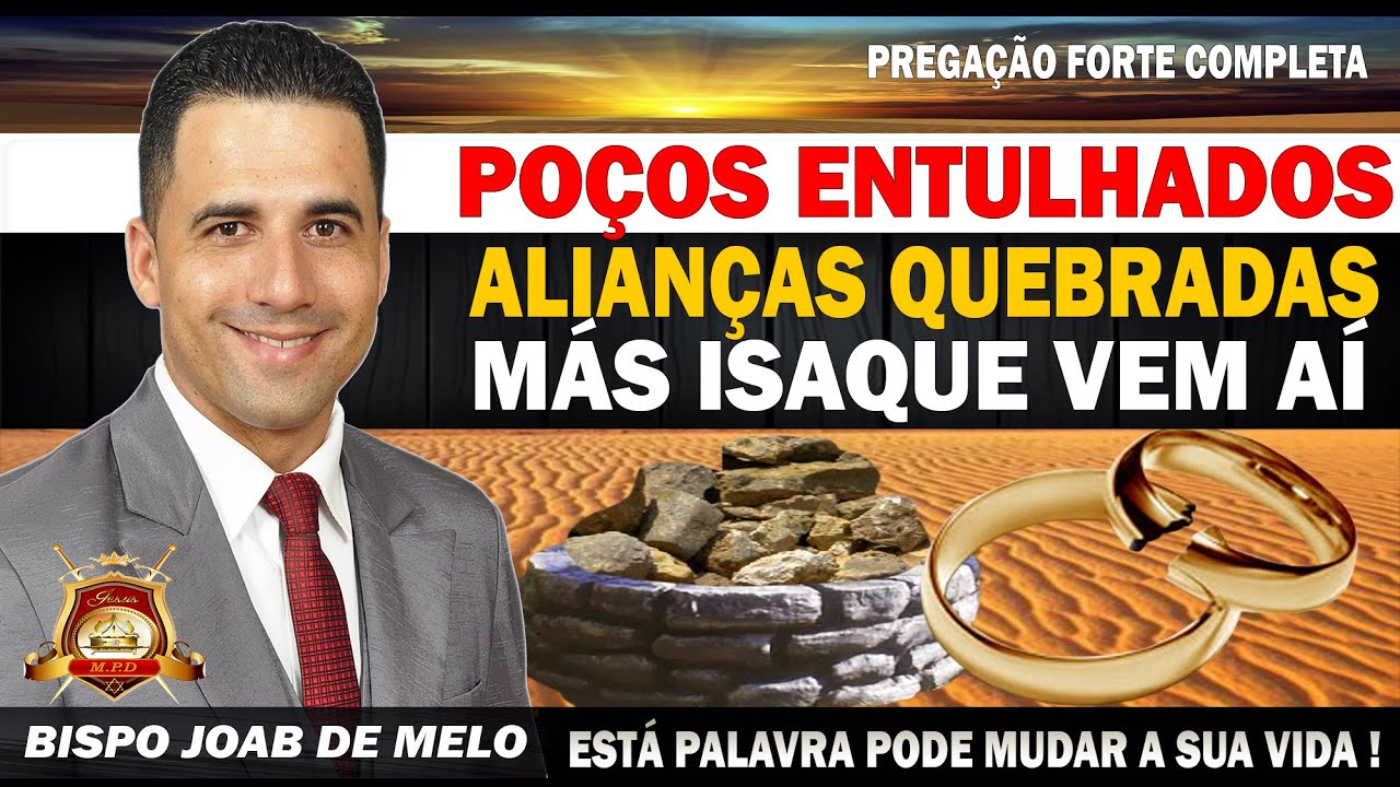 PREGAÇÃO FORTE COMPLETA🔥😱 POÇOS ENTULHADOS ALIANÇAS QUEBRADAS MÁS ISAQUE VEM AÍ😭